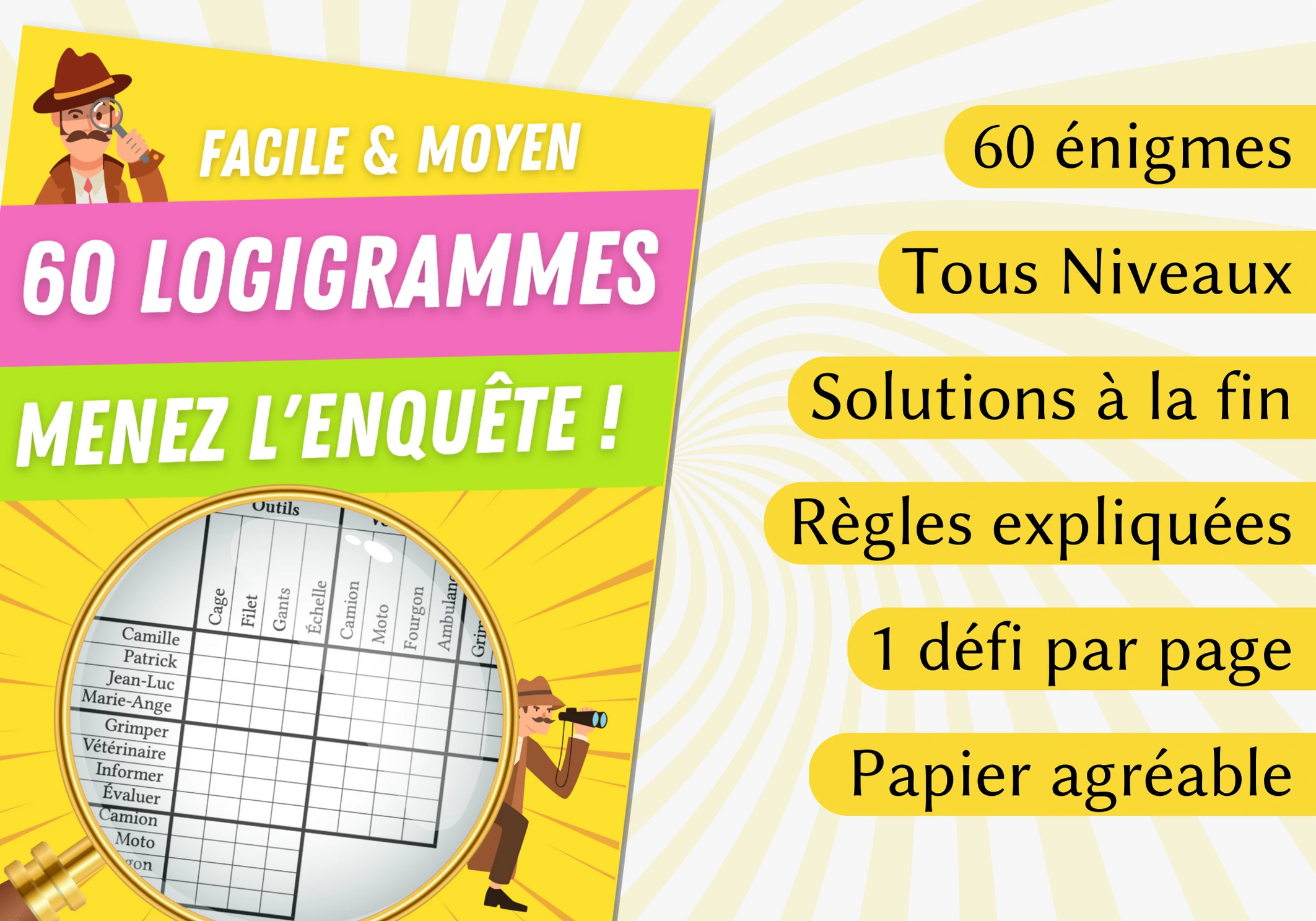 Livre 60 logigrammes